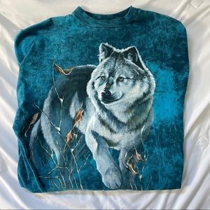 Vintage Wolf Graphic Tee